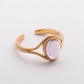 LISRIQUE/outline ring アメシスト
